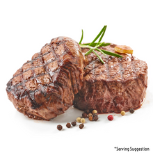 Load image into Gallery viewer, Beef Tenderloin Grain Fed Whole Raw Serving Suggestion
